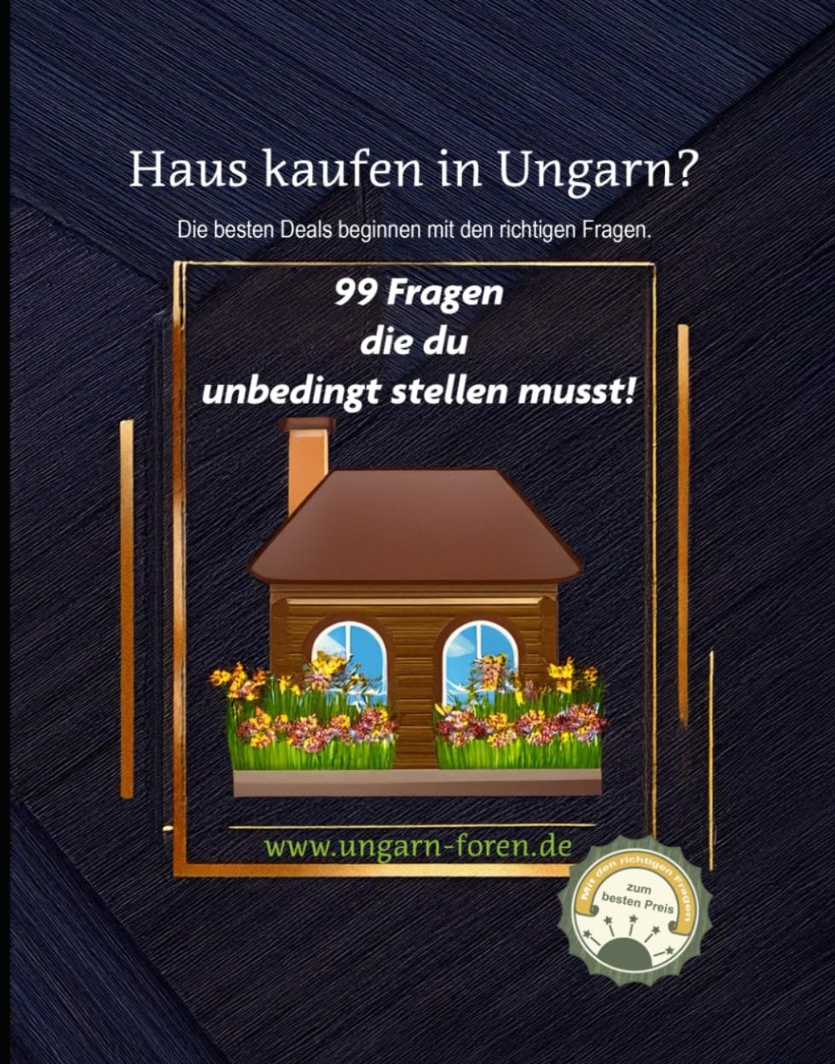 Buchcover Haus kaufen in Ungarn