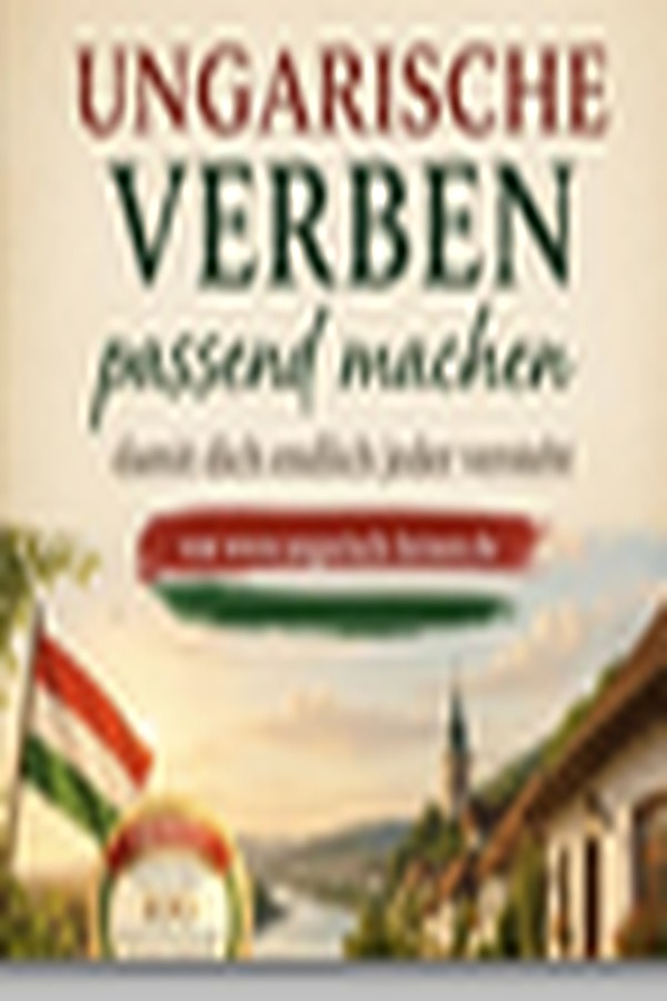 Buchcover Ungarische Verben passend machen